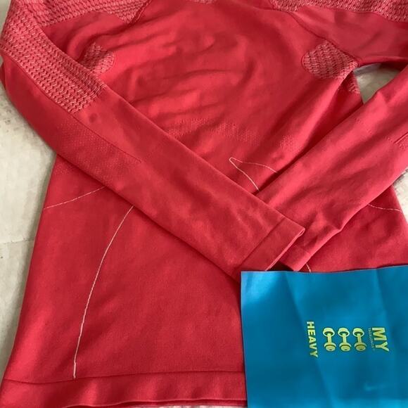 Nike Running Shirt Long Sleeve Xs pink - Picture 11 of 13